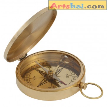Artshai ultimate brass 3 inch Magnetic compass