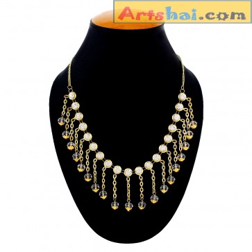 Artshai Alloy Gold Plating necklace