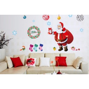 Artshai Christmas decoration removable sticker for home and shops