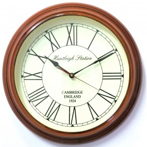 Artshai 16 inch antique look wall Clock, Big size designer wall clock