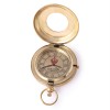Artshai Golden Dollond London Design Push Button Pocket Watch with Leather Case 